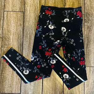 CALVIN KLEIN Performance Floral Workout Leggings Sz S